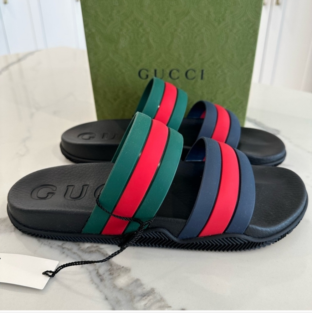 Men's Gucci Slides💯 Auth - Picture 5 of 11